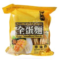 SAUTAO Egg Noodle (Thick) 寿桃牌 全蛋面 (粗) 454g