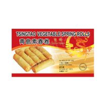 [FROZEN] DIAMOND DRAGON -TsingTao Vegetable Spring Rolls 750g