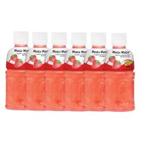 [PACK OF 6] MOGU MOGU - Strawberry Juice with Nata De Coco 320ml (x6)