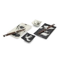 EDO JAPAN - Ceramic Sushi Set (6pcs)