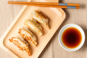 Gyozas (Japanese Pork and Cabbage Dumplings)