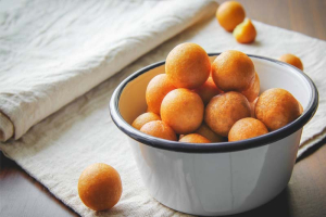 Deep-Fried Year Cake Ball (Party Snack!) 