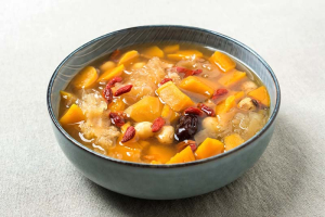 Sweet Potato and Lotus Seed Soup