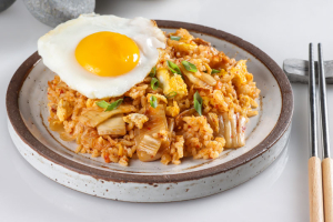 Bacon and Kimchi Fried Rice Recipe