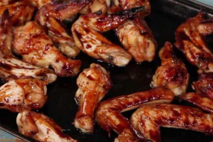 Sticky Soy Chicken Wings