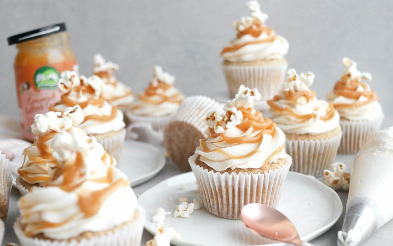 Salted Caramel Filled Cupcake Recipe