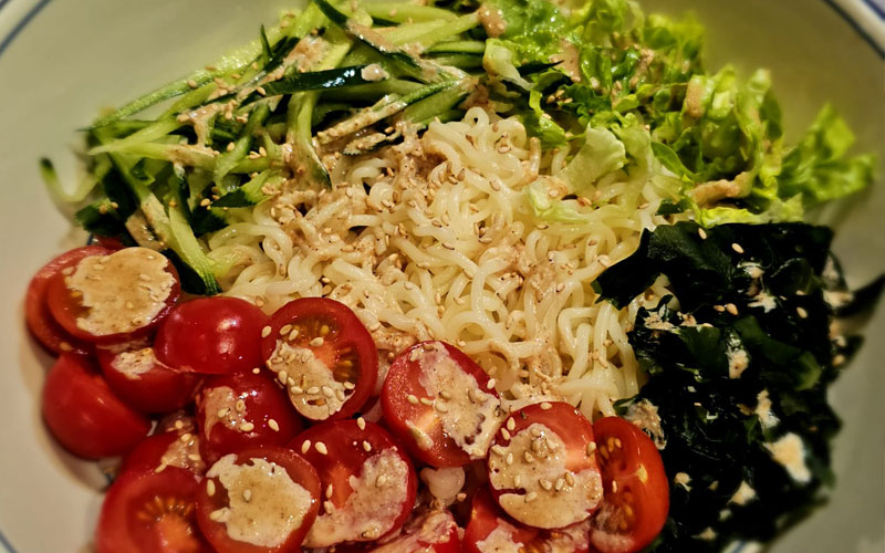 Japanese Sesame Noodle Salad Recipe