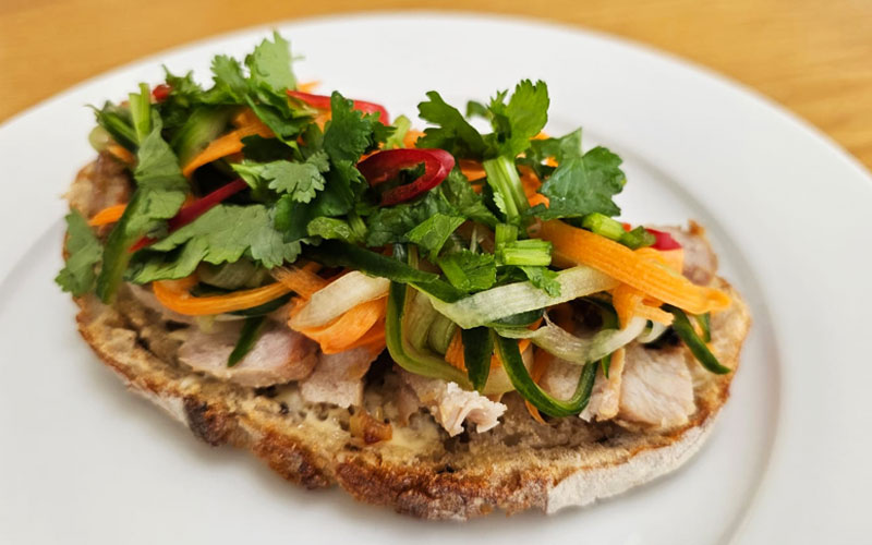 Vietnamese Pork Chop Sandwich Recipe