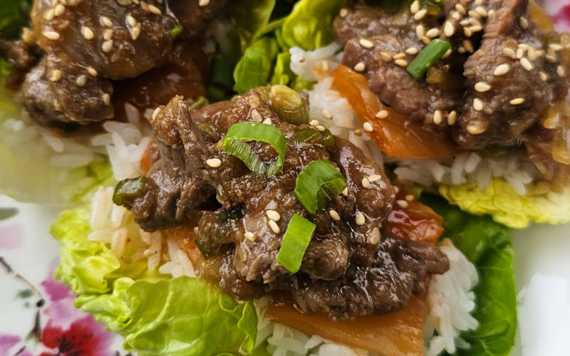 Korean BBQ Bulgogi Beef 