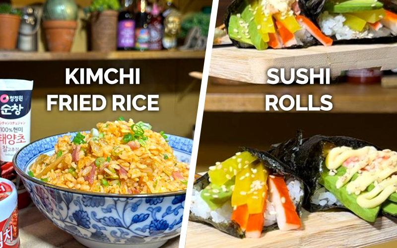 Sushi Rice Two Ways Recipes