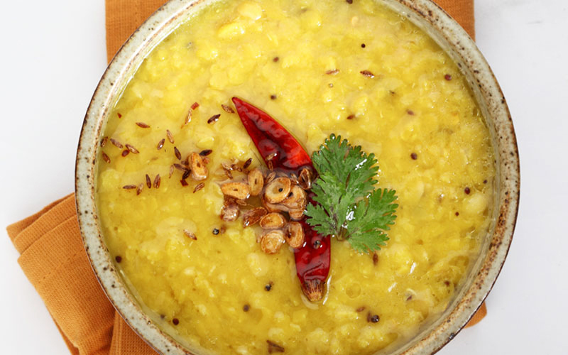 Punjabi Dal Tadka (Yellow Lentil Dal)