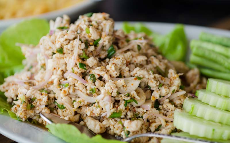 Thai Larb Gai Chicken Salad