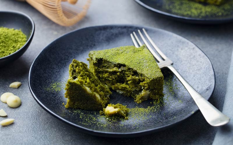 Coconut Matcha Cake