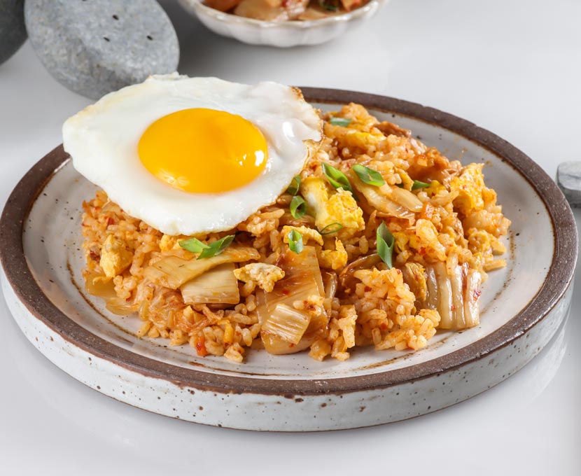 Bacon and Kimchi Fried Rice Recipe