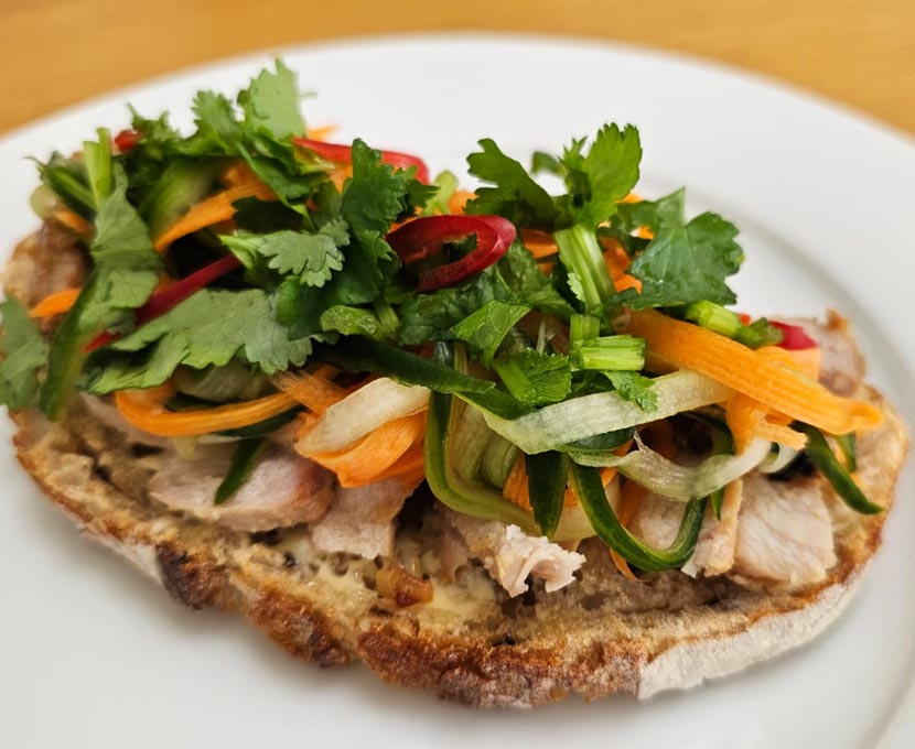 Vietnamese Pork Chop Sandwich Recipe