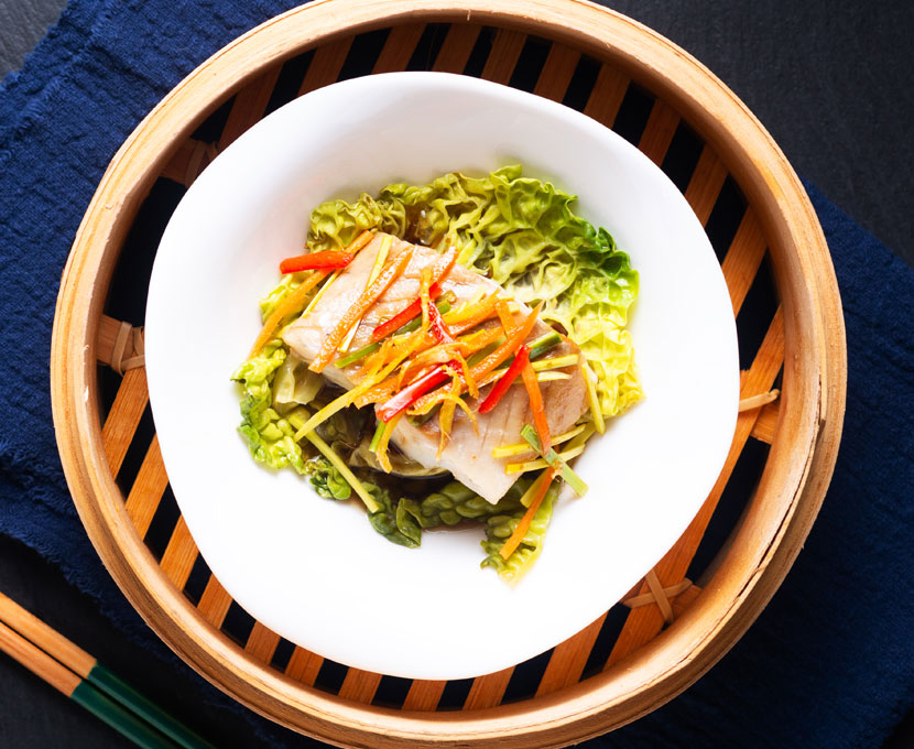 Steamed Fish with Ginger and Scallion Recipe