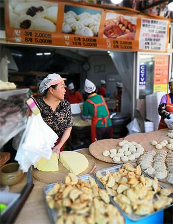 Korean Street Food Stall