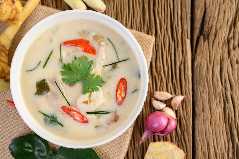 Thai Coconut Chicken Soup