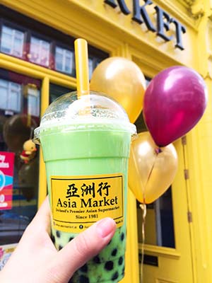 Bubble Tea at Dublin's Asia Market