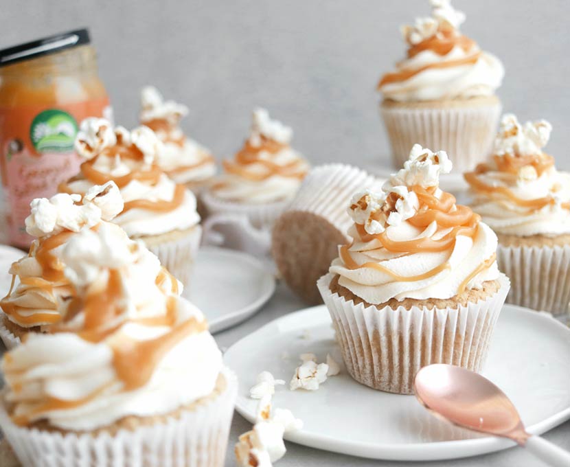 salted caramel filled cupcake recipe