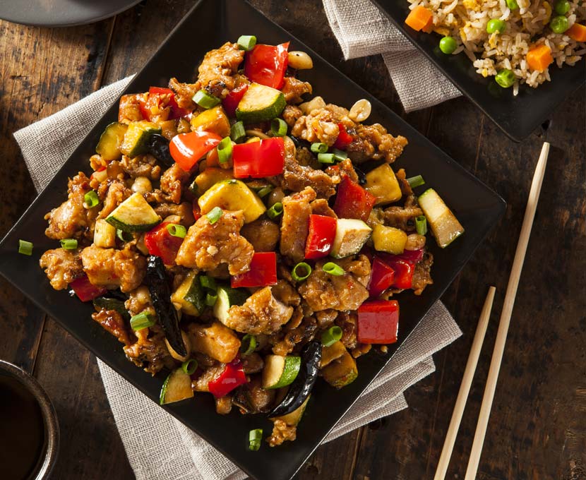 Kung Po Stir Fry Spicy Recipe