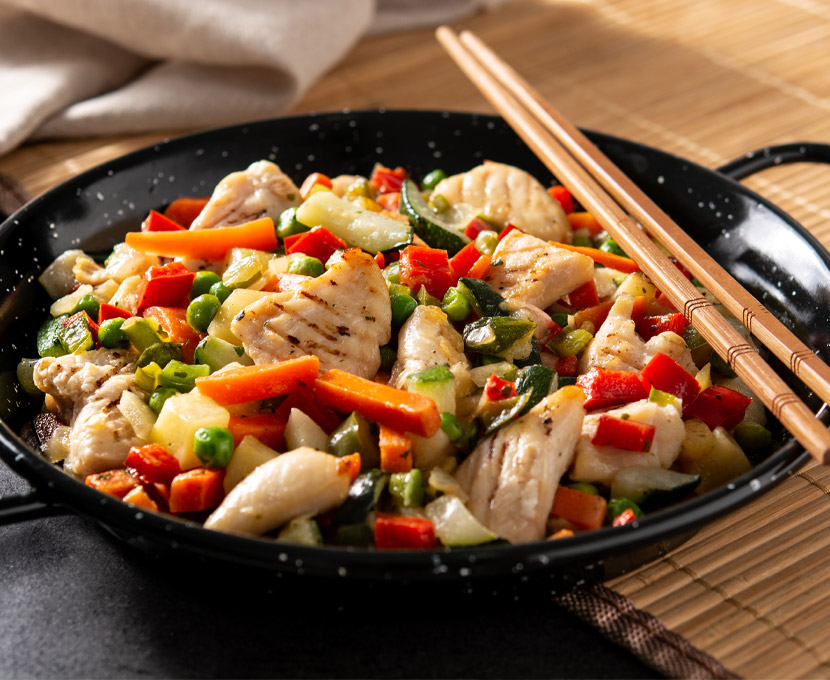 Stir-Fried Chicken with Vegetables